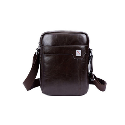 

New fashion mens bag mens casual leather messenger bag high quality mens brand business bag mens handbag B-fdk6618-3