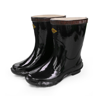 

Safety card AN QUAN PAI anti-electric insulation boots ZX020 20KV high-voltage electrician electric labor insurance rubber shoes half-tube rain boots 42 yards