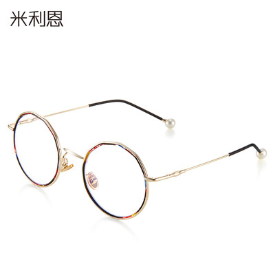 

Mi Lien Blu-ray Glasses Computer Games Goggles Men&women Literature Irregular flat mirror M1709 Colorful
