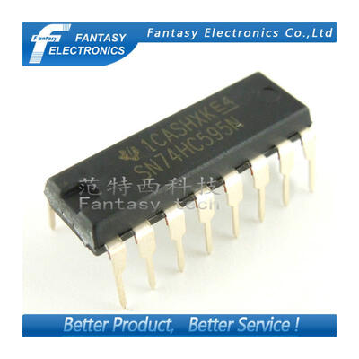 

100PCS SN74HC595N DIP16 SN74HC595 DIP 74HC595N 74HC595 new&original IC free shipping