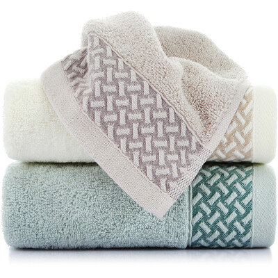 

Sam Lee Pure Cotton Satin Towel 3 Pack 33 × 73cm Мягкое впитывающее полотенце для мытья лица