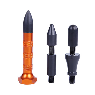 

PDR Tool Set KnockDown Pen Gold Tap Down Pens With 5 Nozzles Supply High Quality Car Paintless Dent Repair Tools