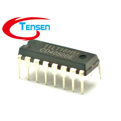 

10PcsLot CD4050 CD4050BE HCF4050 CMOS HEX Buffer Converter DIP-16 CD Digital IC