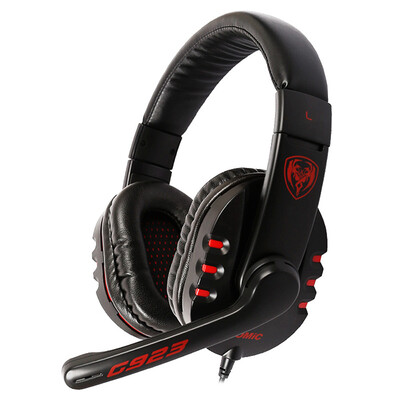 

SOMIC G923 Black Headset with Wired Computer Gaming Headset Headset Stereo