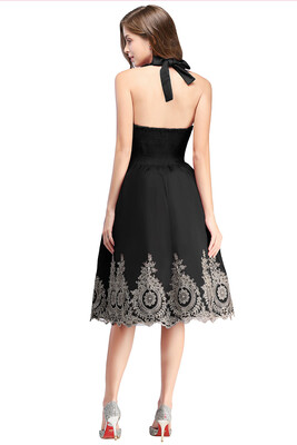 

New Hot Appliqued Aline Short Prom Evening Cocktail Dresses Homecoming Party Pageant Gown Formal Bridesmaid Dress