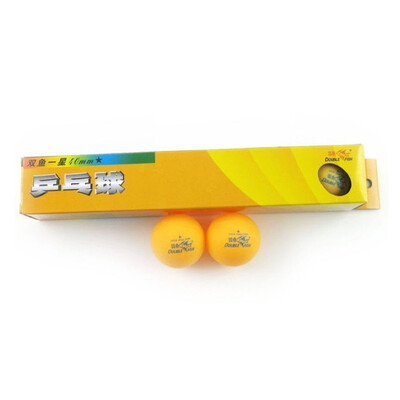 

Pisces DOUBLE FISH Orange 40mm Table Tennis Professional Competition Training Ball