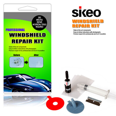 

Windshield Repair Kit Repair Window Cracks Quickly DIY Repair Kit