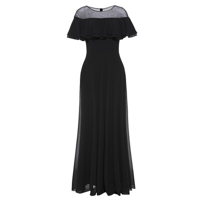 

CAZDZY Womens Off-Shoulder Ruffled Evening Dress