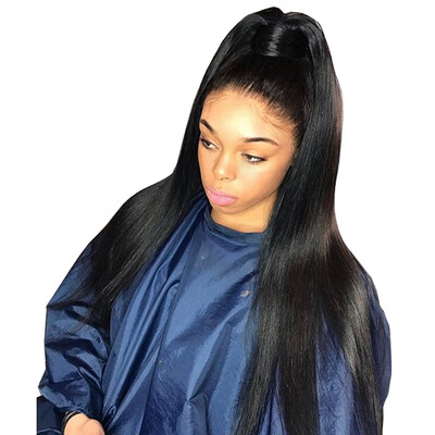 

Lace Front Human Hair Wigs With Baby Hair 250 Density Straight Lace Front Wigs Hair Bleached Knots Osolovely Hair