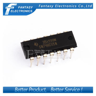 

100PCS SN74HC05N DIP14 SN74HC05 DIP 74HC05 new&original IC free shipping