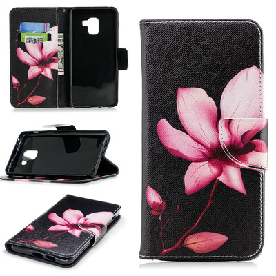 

BEFOSPEY Painting PU LeatherSoft TPU Card Slot Stand Wallet Case For Samsung Galaxy A860"2018