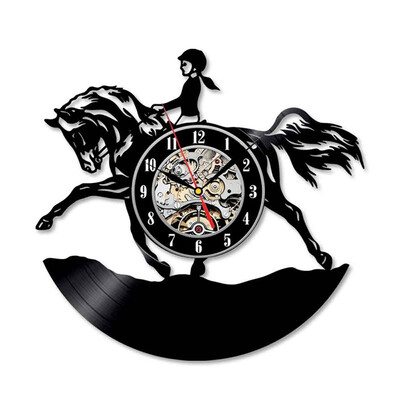 

Часы настенные виниловые Красивые женские рыцари