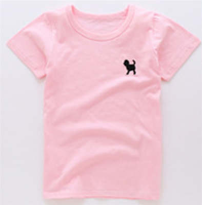 

Summer Kids Baby Boy T-shirt Child The elephant embroidery Short Sleeve Cotton Casual Baby Clothing Tops T-Shirts 90-140cm