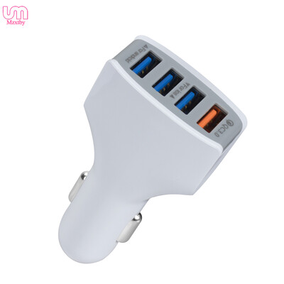

Mzxtby QC3.0 Quick Phone Charge Adapter 4 Port USB Car Charger Fast Smart Charging for Samsung S7 S7Edge S8 S8Plus Xiaomi Mi 5 M