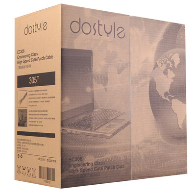 

dostyle EC306 инженерный класс оригинальный шесть коробок 305 м сечение кабеля скелет тела подстрочный м