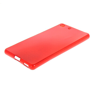 

Sony Xperia mooncase дело м5 гибкие мягкой гель тпу силикон кожу слим прочного дело покрытия красного