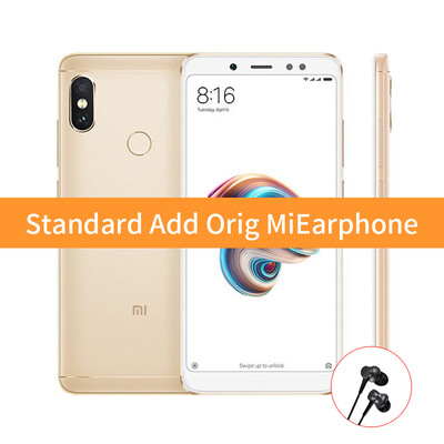 

Глобальная версия Xiaomi Redmi Note 5 3GB 32GB 5.99 "Полноэкранный двухкамерный мобильный телефон Note5 Snapdragon 636 Octa Core 13MP Front