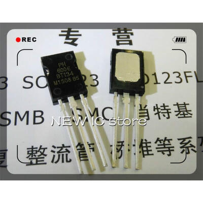 

Free shipping 500PCS BT134-600E BT134-600 BT134 Thyristor TRIAC 600V 4A TO-126