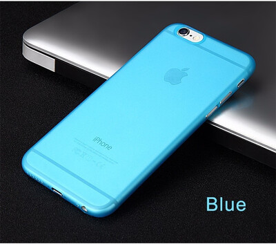 

1pcs Matte Transparent Ultra-thin Back Case For iPhone X 8 7 6 Protective Cover Skin Shell