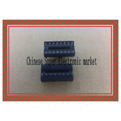 

200pcs 16Pin DIP SIP IC Sockets Adaptor Solder Type