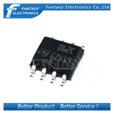 

50PCS TL062CDT SOP8 TL062C SOP 062C TL062 SMD new and original IC free shipping