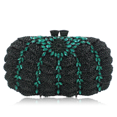 

Milisente Роскошные кристалл муфты Вечерние сумки ёенщин сцепление серебра свадьба кошелек участник сумка с цепью