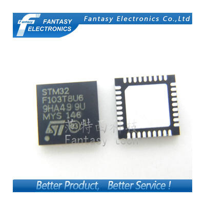

5PCS STM32F103T8U6 QFN36 QFN ARM new&original IC free shipping