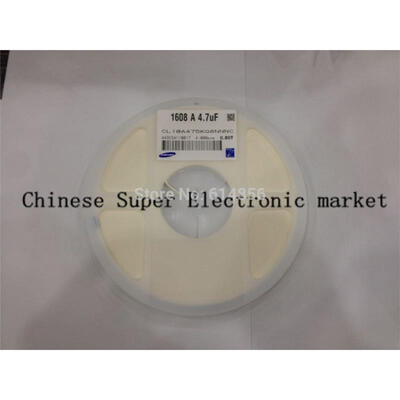 

200PCS 0603 47UF 475 4700NF 10V X5R 10 Ceramic capacitors