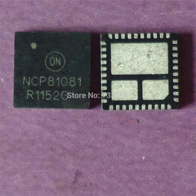 

5pcs/lot NCP81081MNR2G NCP81081 Integrated Driver with N-Channel High Side and Low Side MOSFETs