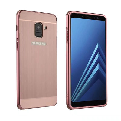 

GANGXUN® Samsung Galaxy A8 Plus 2018 Case Glossy Business Cover
