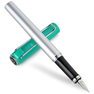 

Deli discoverer series fashion F tip sharp pen ink pen calm blue S669F