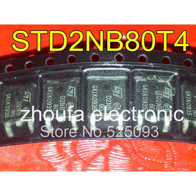 

10pcslot STD2NB80T4 STD2NB80