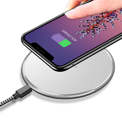 

GANGXUN®Wireless Charger для iPhone 8 / X / 8 Plus 10W Qi Быстрая зарядная панель для Samsung Galaxy S8 / S7 / S8 +