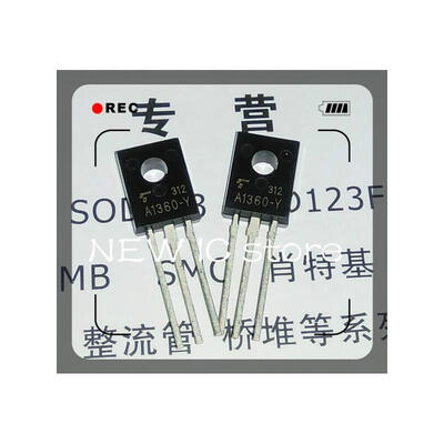 

Free shipping 30pcs A1360 2SA1360 2SA1360-Y TO-126 Good quality