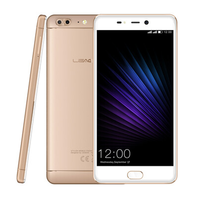 

LEAGOO T5 4G LTE Smartphone Android 7.0 MT6750T Octa Core 5.5 "FHD 4GB RAM 64GB ROM 13MP Dual Back Cams Отпечатков пальцев Мобильный телефон