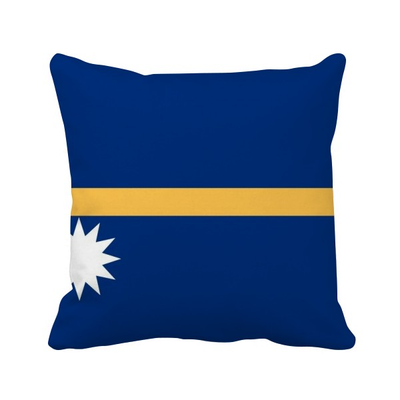 

Nauru National Flag Oceania Country Square Throw Pillow Insert Cushion Cover Home Sofa Decor Gift