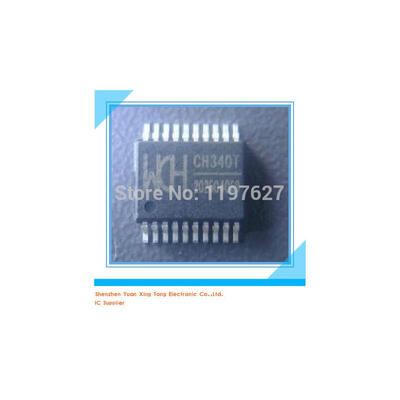 

Free Shipping 10pcs/lot CH340T CH340 SSOP-20 USB CHIP Electronic components IC