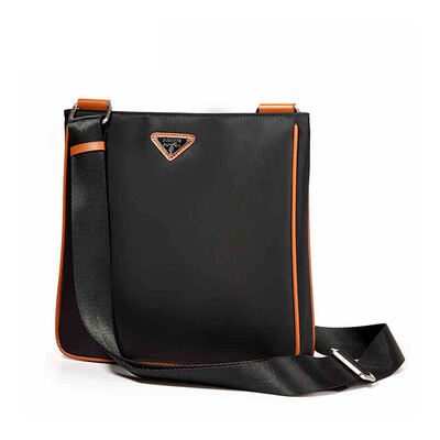 

P.Koune® Men nylon messenger bag business casual vertical section shoulder bag high quality briefcase crossbody bags