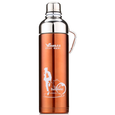 

Huaya style stainless steel insulation Cup creative men&women cups outdoor travel sports bottles car thermos bottle student kettle 500ml orange red HD3-500