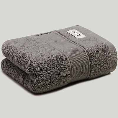 

Sanli combed cotton satin file star hotel thickened a large towel 35 × 76cm cotton soft absorbent wash face towel 165 grams of khaki