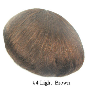 

100% European virgin human hair 10A toupee for men with SOFT THIN Super Swiss lace, 10" x 8" Straight hair pieces for men from NLW