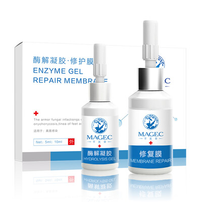 

Rubella enzymatic hydrogel 5Ml repair film 10Ml set light nails to nail polish to remove soft nail non-drug