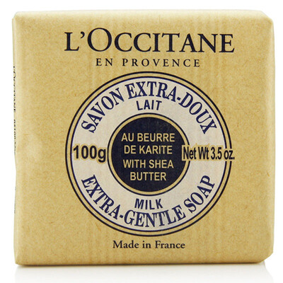 

L&39OCCITANE Shea Butter Milk Skin Care Soap 100g also known as Shea Butter Milk Soap 100g Body Wash Soap