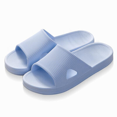 

Lovers Bathroom Slippers Couples Home Indoor Bathing Sandals Deep Blue 4041 LJ1821