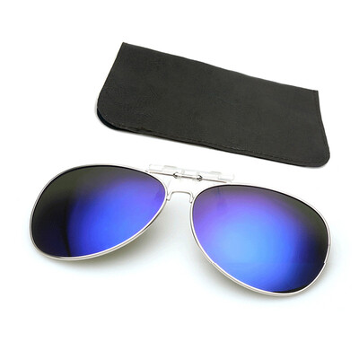 

Универсальные квадратные поляризованные клипы для очков Прохладные солнцезащитные очки Clip-on Flip-up