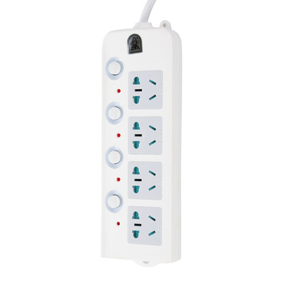 

Bullet TS-200 4-bit 18-meter sub-control switch child safety door power socket socket socket board tow line flapper