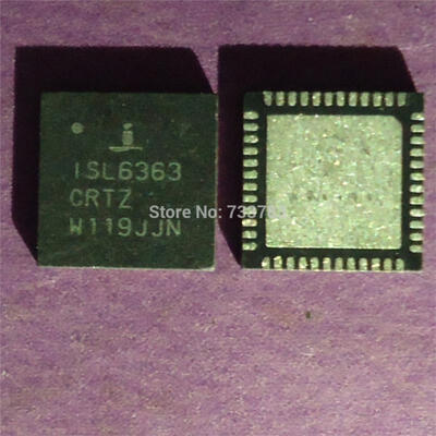 

5pcslot ISL6363CRTZ ISL6363 6363CRTZ ISL6363C Multiphase PWM Regulator for VR12 Desktop CPUs