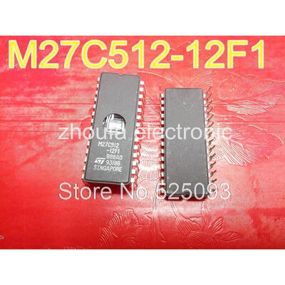 

10pcslot M27C512-12F1 M27C512
