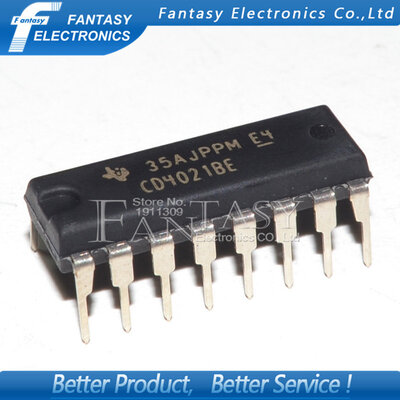 

100PCS CD4021BE DIP16 CD4021 DIP new&original IC free shipping