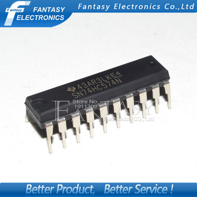 

50PCS SN74HC574N DIP20 SN74HC574 DIP 74HC574N 74HC574 new and original IC free shipping
